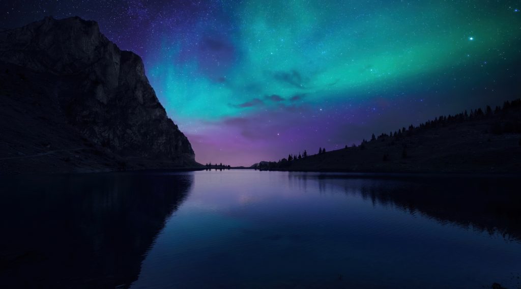 6.4K&2K Aurora Lake